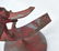 Industrial Folk Art Metal Rooster Sculpture - 7