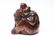 Botero Manner Wood Sculpture, Mother & Child