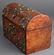 Baroque Manner Brass Mounted Letter Box, 19th C. - 2