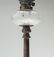 Etched Glass Gone with the Wind Table Lamp - 5