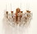 Continental Gilt Brass & Glass Sconces, Pair - 5