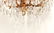 Continental Gilt Brass & Glass Sconces, Pair - 8