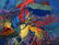 Jean Sampson "Scattering Stars" Oil On Canvas - 2