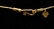 14K Yellow Gold w Glass Evil Eye Beads Necklace - 2