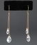 Diamonique 14K Yellow Gold & CZ Drop Earrings