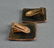 Modern Enamel on Copper Bracelet & Earrings - 6