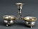 Continental Silver Salts & 2 Spoons, Group of 5 - 2