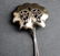 Sterling Silver Fish Knife & Pierced Spoon, 2 - 4