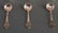 Sterling Mexican Liqueur Set & Sterling Spoons,12 - 3