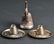 Peruvian Silver Bell & 2 Mexican Silver Hats, 3 - 5