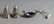 Silver Salt, Two Shakers & Crumber, Group of 4