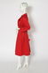 Burberry Red Double Breasted Trench Coat - 3