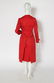 Burberry Red Double Breasted Trench Coat - 4