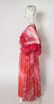 Feather Motif & Feather Pink Dress And Capelet - 4