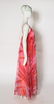 Feather Motif & Feather Pink Dress And Capelet - 7