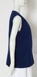 Blue Felt & Rabbit Fur Vest - 5