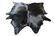Black Cowhide Rug 9' 5" x 8'