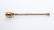 Judaica Sterling Silver and Gold Wash Honey Dipper