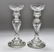 Art Glass Candlesticks incl. Orrefors, 4 pr - 12