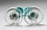 Art Glass Candlesticks incl. Orrefors, 4 pr - 3