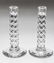 Art Glass Candlesticks incl. Orrefors, 4 pr - 5