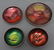 Johansen Norway Enamel on Copper, 4 Pcs.