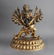 Large Tibetan Gilt Bronze Figure Of Hevajra