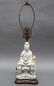 Chinese Blanc de Chine Guanyin & Children Lamp