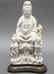 Chinese Blanc de Chine Guanyin & Children Lamp - 3