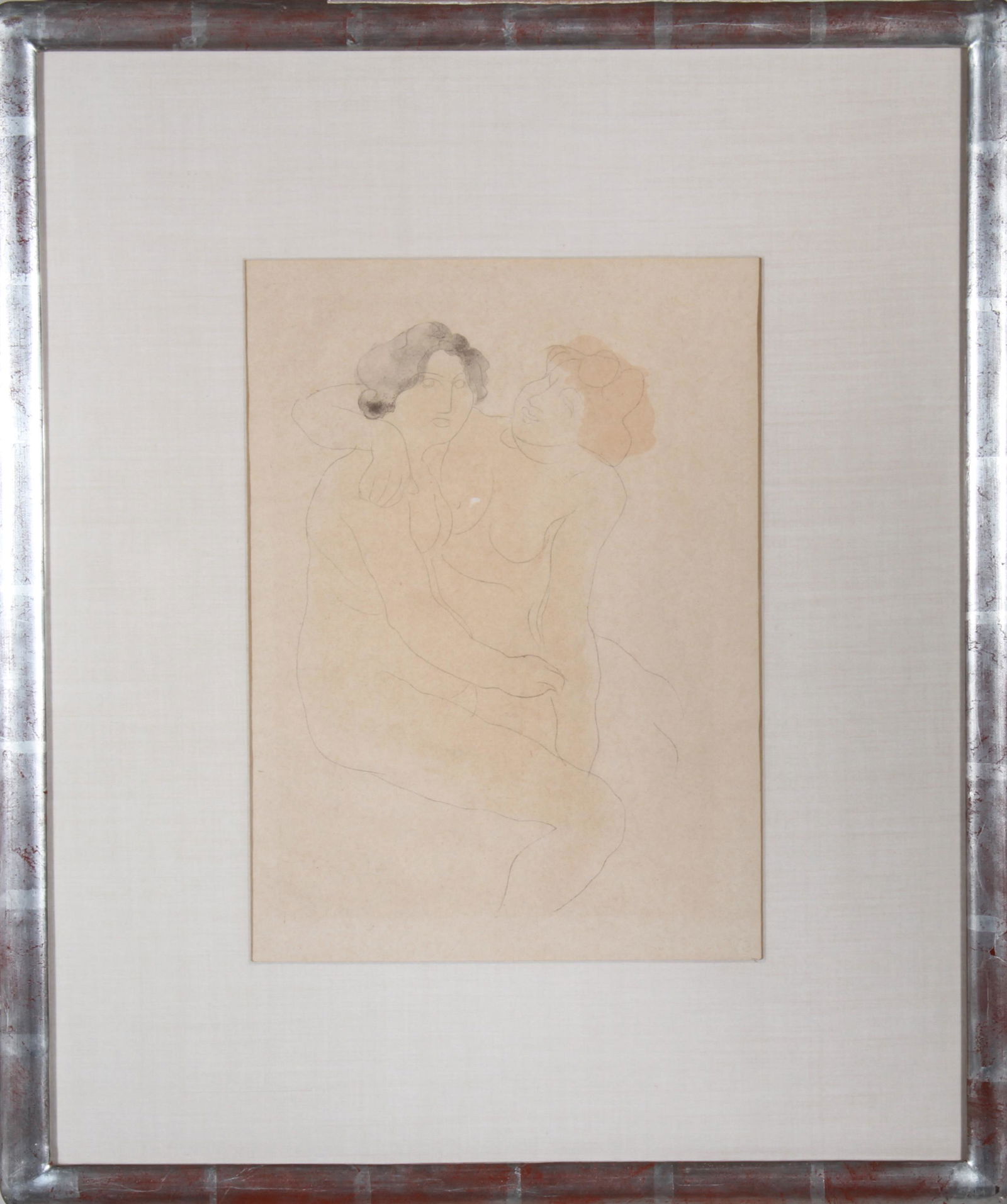 Auguste Rodin after "Two Nudes" Lithograph (1 of 4)