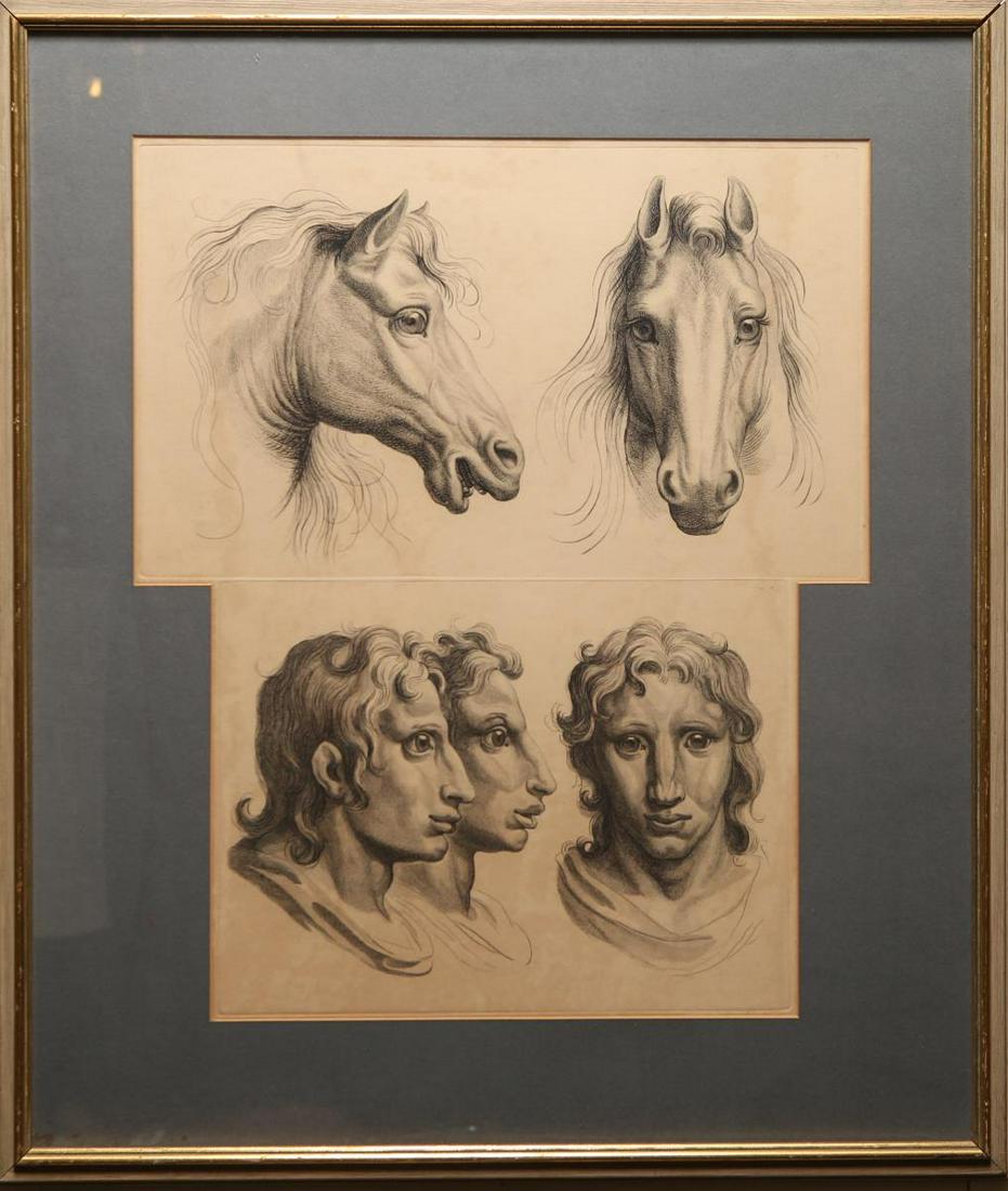 Study of Horse & Man- Print (1 of 4)