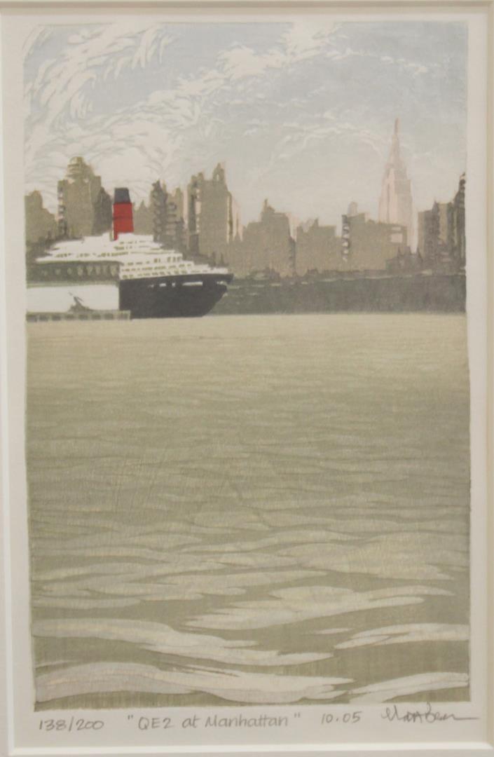 Matt Brown (American, b. 1958)- Woodblock Print (1 of 5)