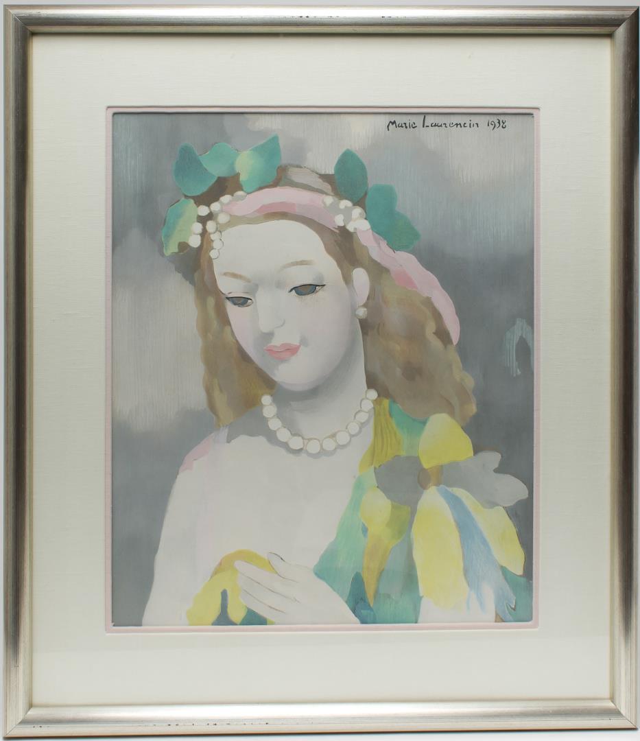 Marie Laurencin (after) Paint-Enhanced Print (1 of 3)