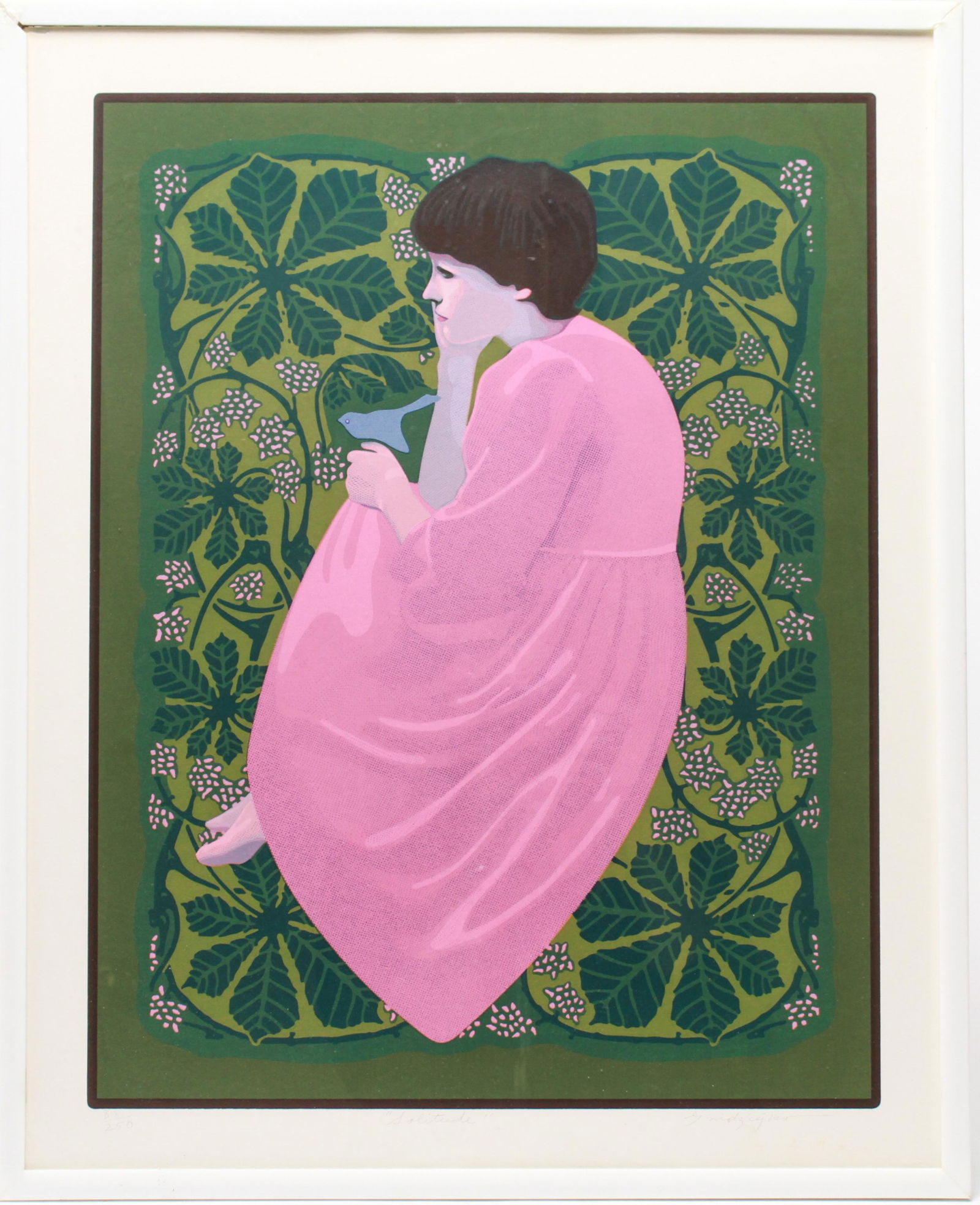 Alex Gnidziejko "Solitude" Serigraph Silkscreen (1 of 9)