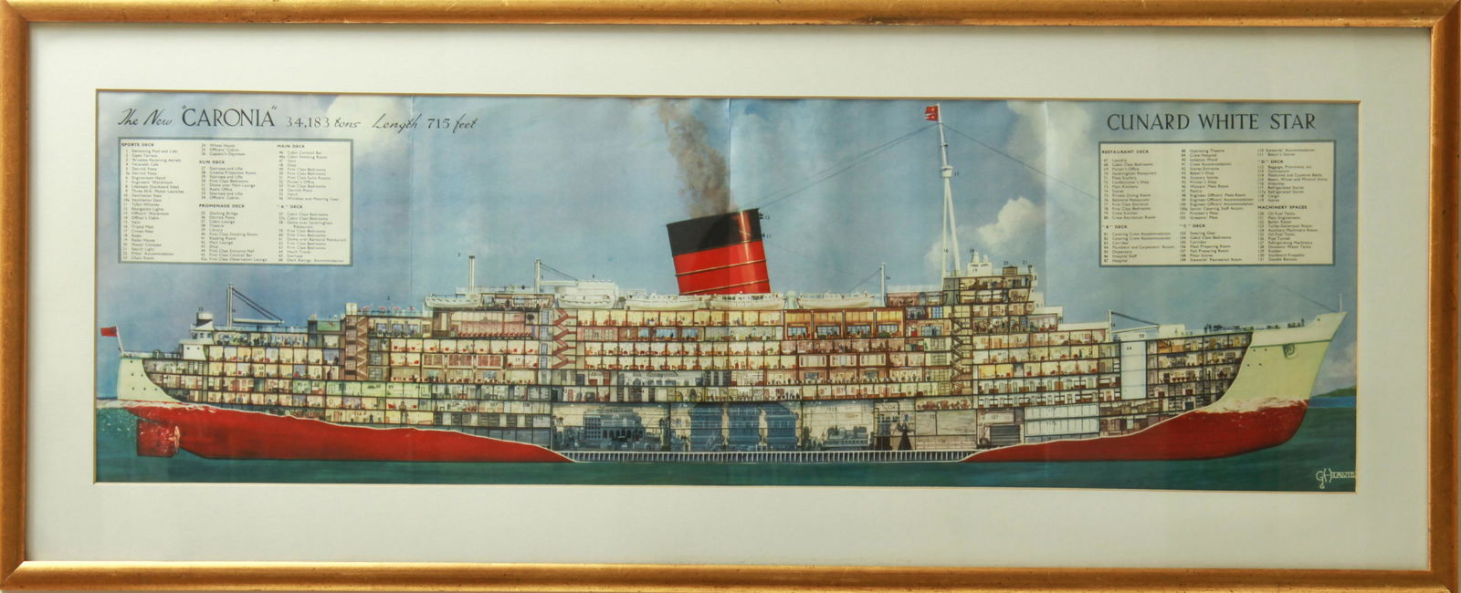 "The New Caronia Cunard White Star" Digital Print (1 of 8)