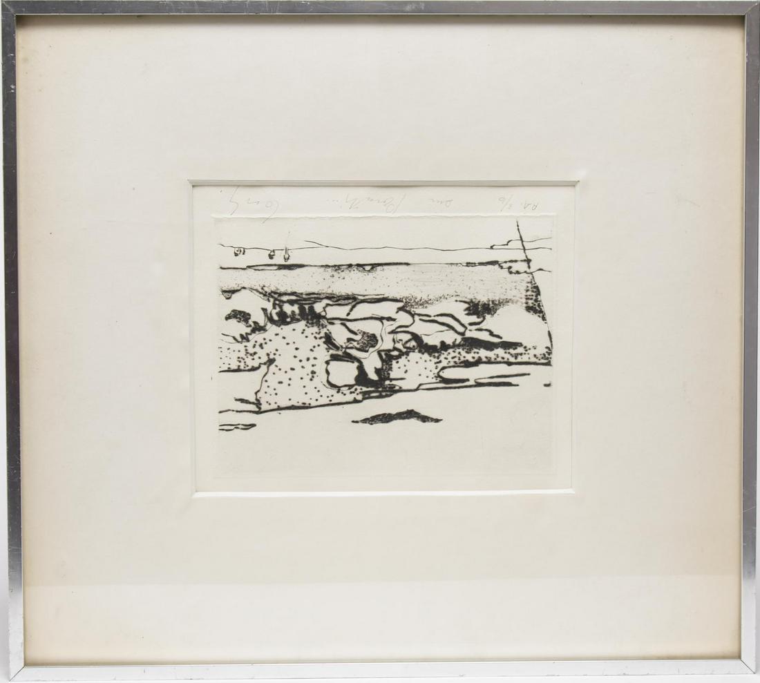 Illegibly Signed- Etching on Paper (1 of 3)