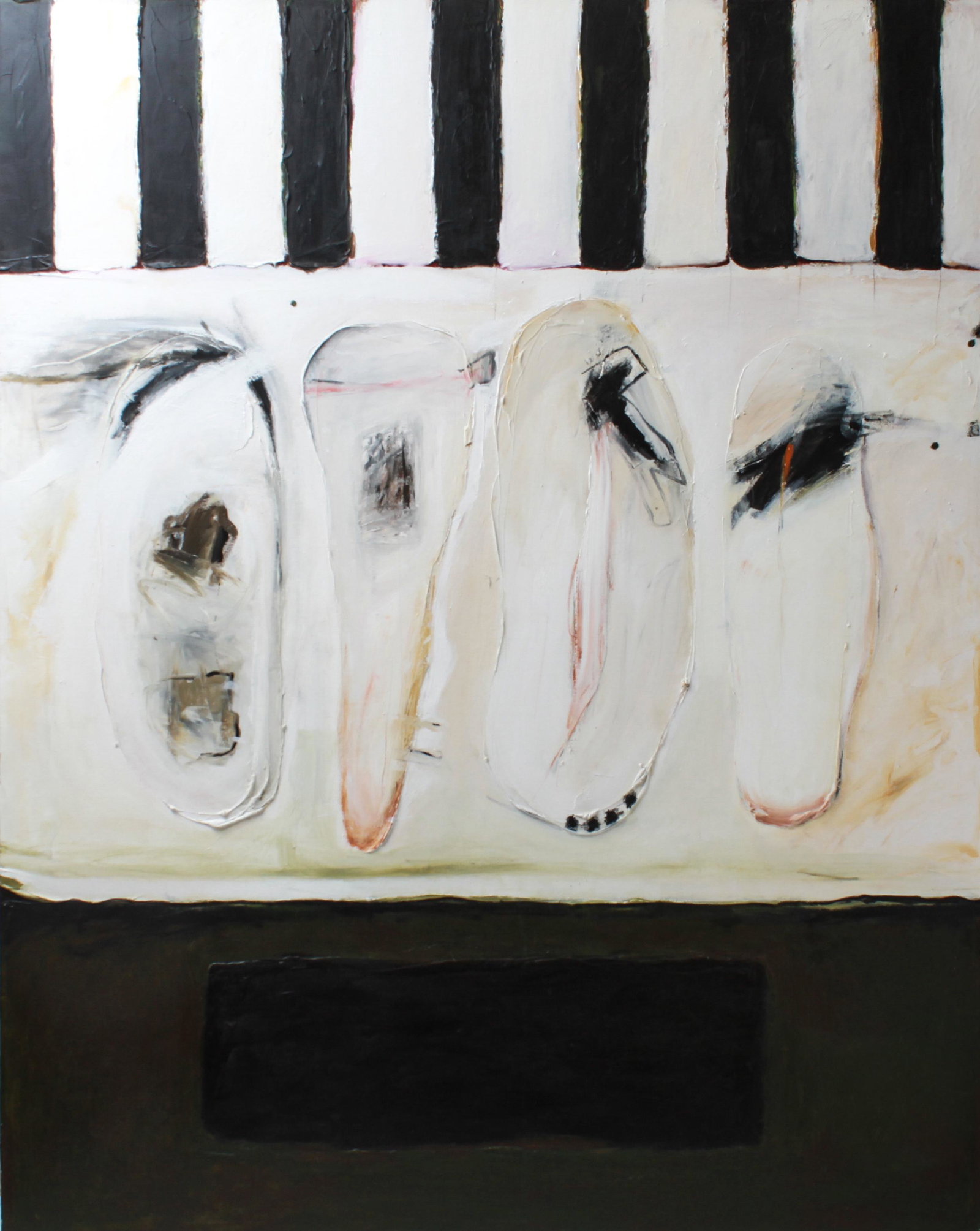 Betty Clark "Holy Family # 8" Oil on Canvas (1 of 11)