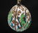 Russian Manner Enameled Silver Egg Pendant