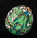 Russian Manner Enameled Silver Egg Pendant - 4