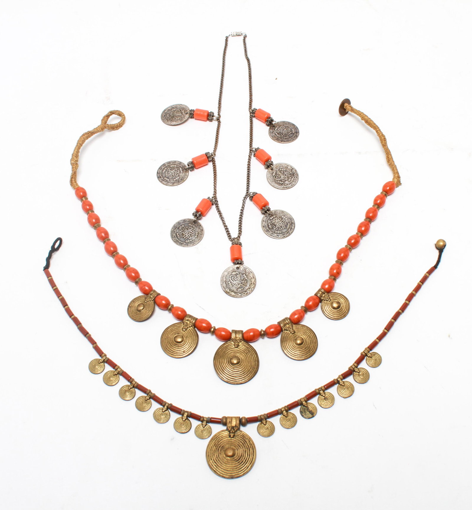 Tribal Yemenite Necklaces, 3 (1 of 3)