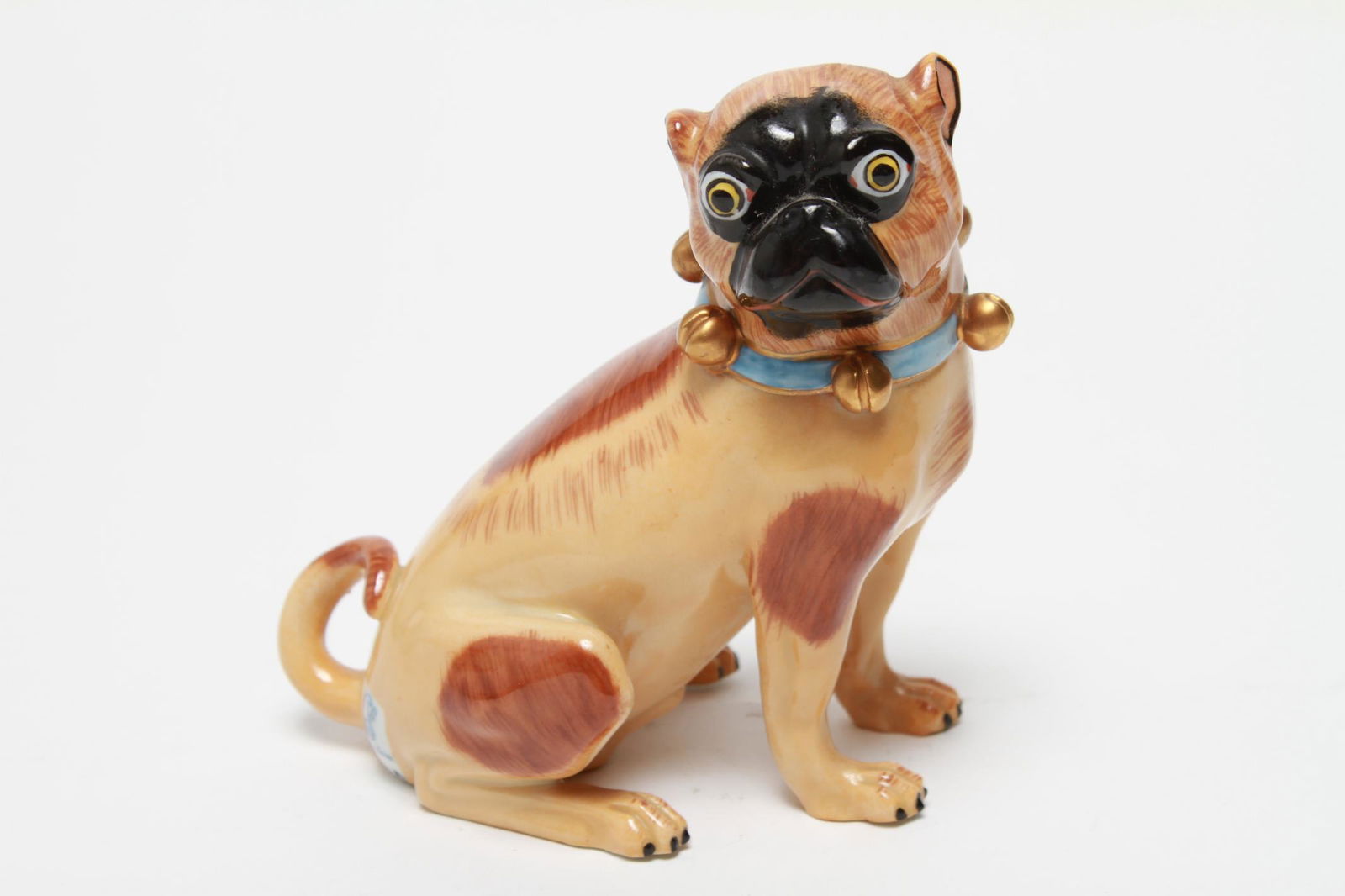 Carl Thieme Dresden Porcelain Pug Figurine (1 of 7)