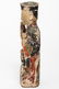Chinese Carved & Polychrome Wood Seated Official - 3