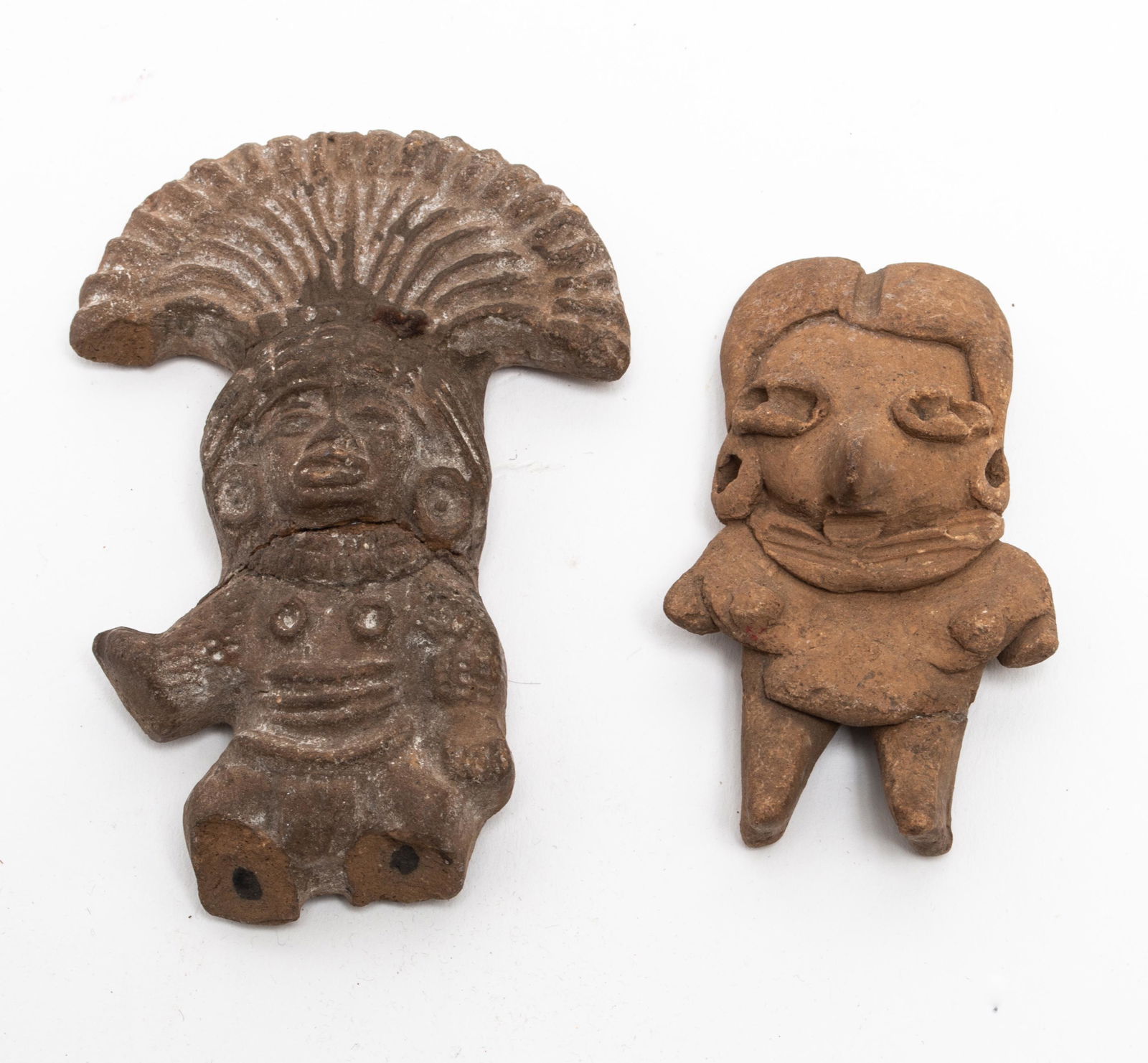 Precolumbian Manner Figures, 2 (1 of 4)