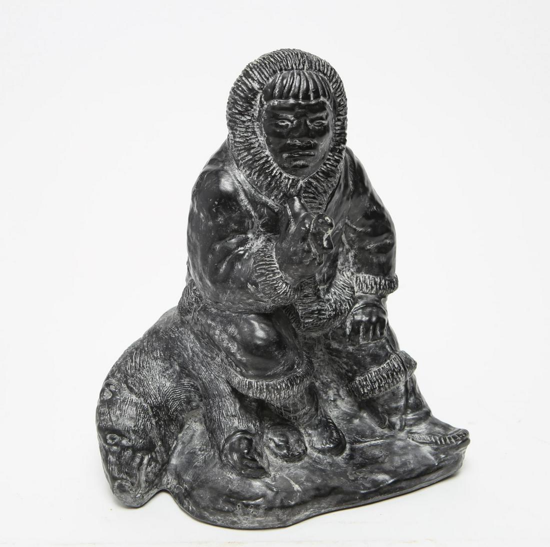 Al Wolf Canadian Inuit Composite Sculpture (1 of 7)