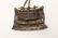 African Tribal Bronze & Leather Fetish Amulet - 2