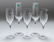 Tiffany & Co. & French Crystal Champage Flutes, 5