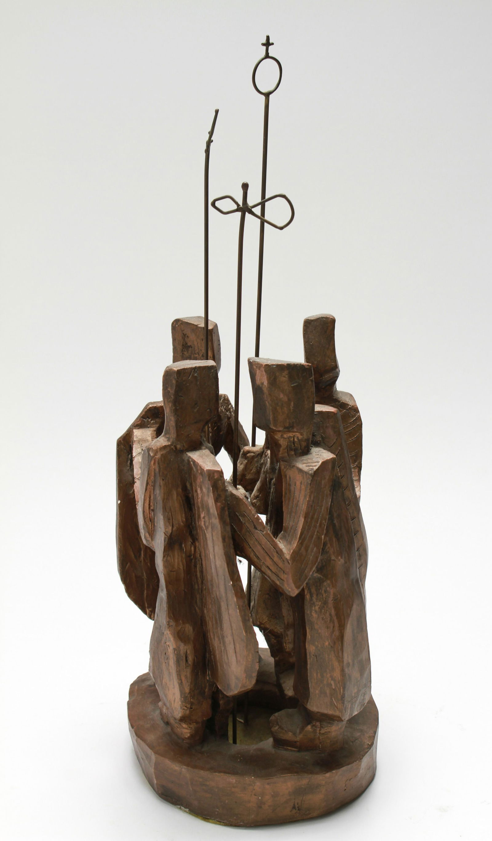 Mid-Century Modern Figural Composite Sculpture (1 of 8)