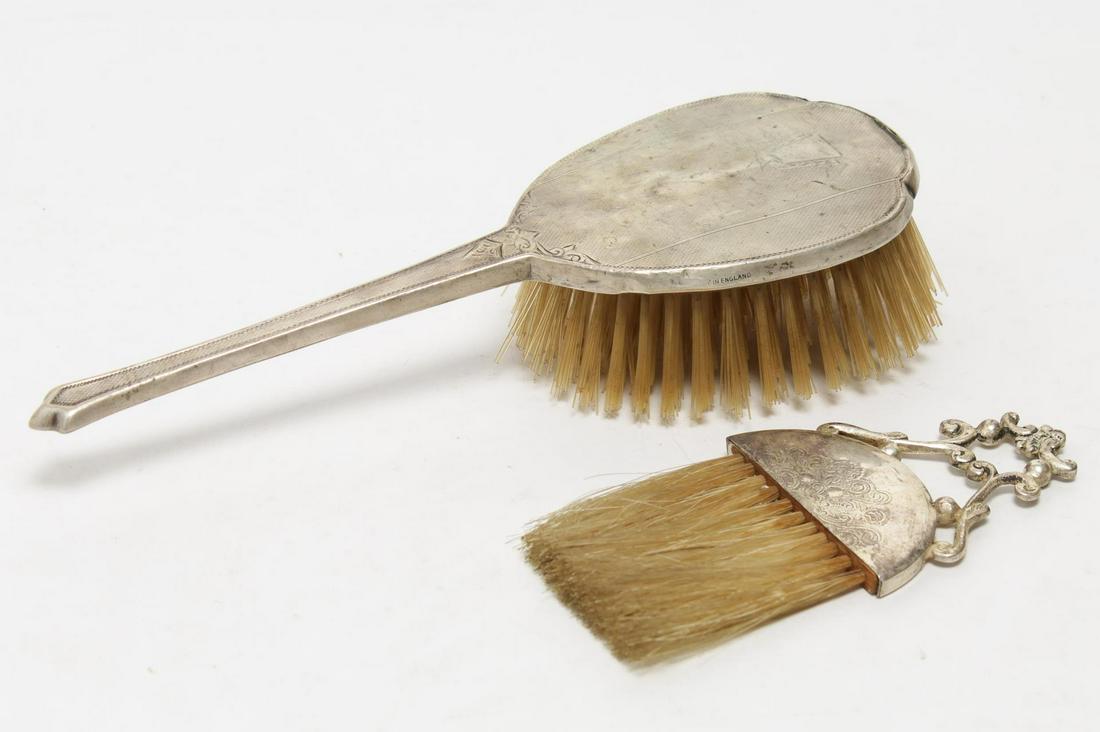 Antique English Sterling Silver Vanity Set (1 of 5)