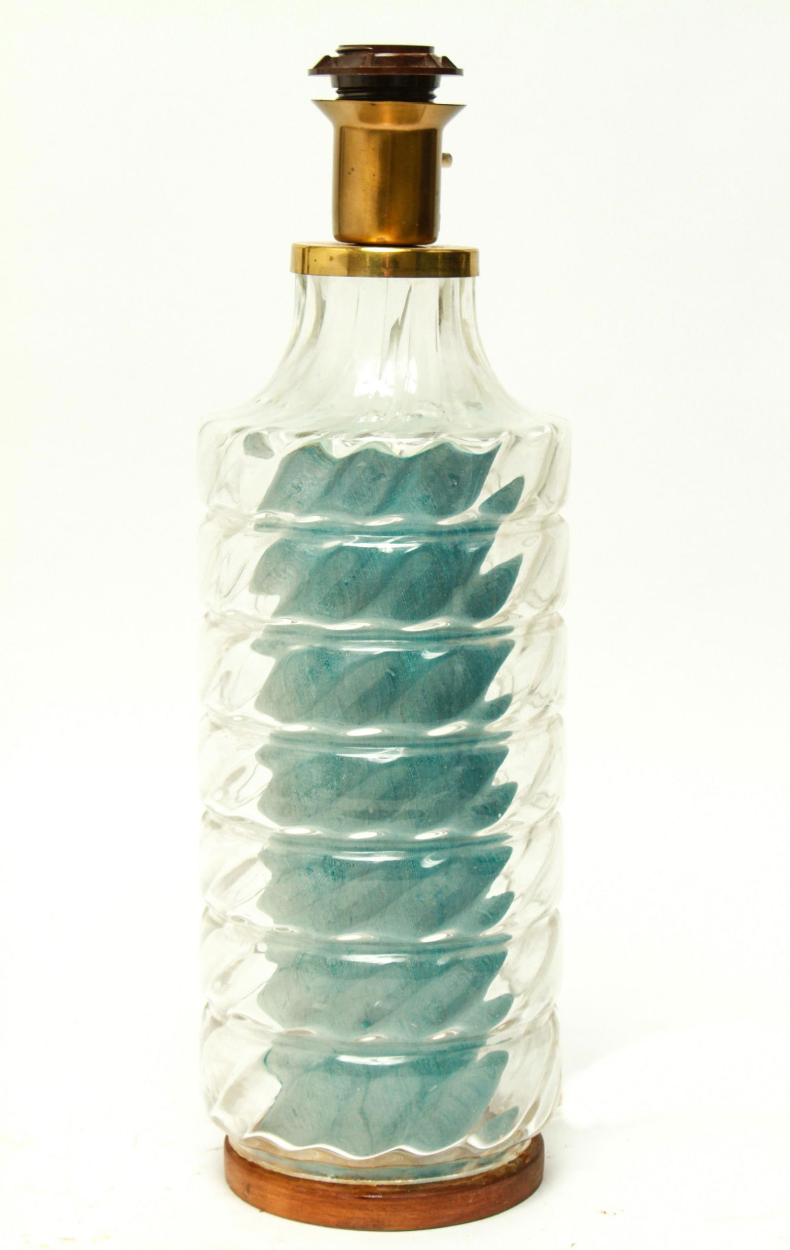 Ab Stilarmatur Swedish Art Glass Table Lamp (1 of 5)