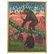 Lawrence Lebduska Folk Art Painting with Monkeys